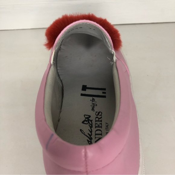 Joshua Sanders Love U Leather Sneakers - Picture 8 of 16